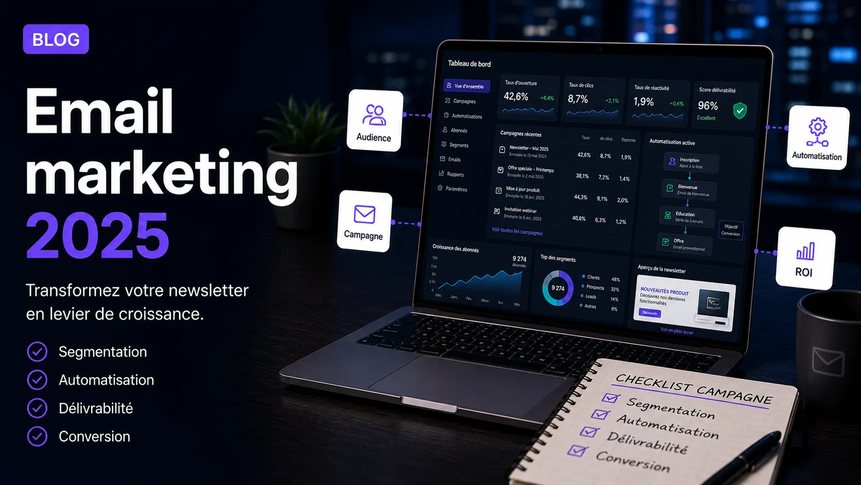L'email marketing en 2025 : Tendances et bonnes pratiques