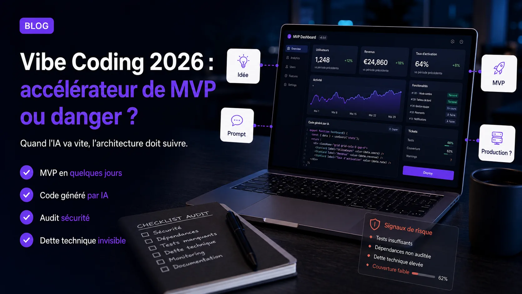 Vibe Coding 2026 : accélérateur de MVP ou danger ?