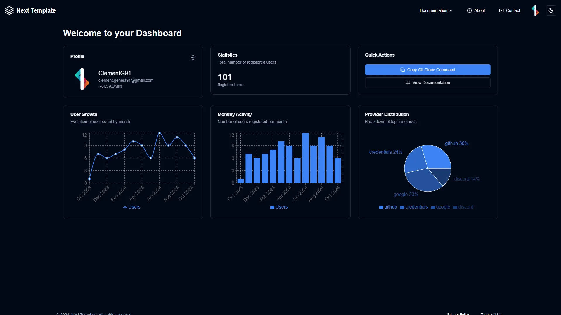 Web App (Next Template) image 2